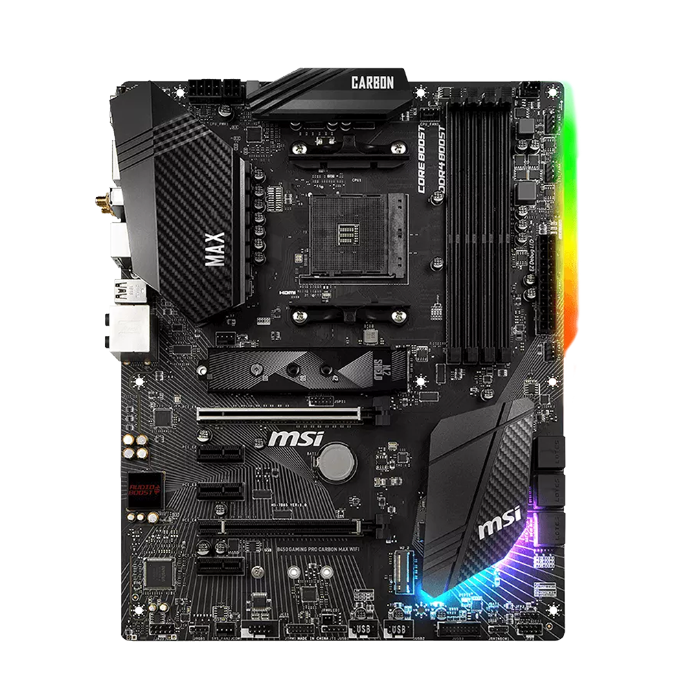 B450 GAMING PRO CARBON MAX WIFI